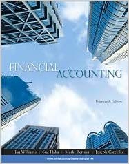 Official Test Bank for Financial Accounting by Williams 14th Edition