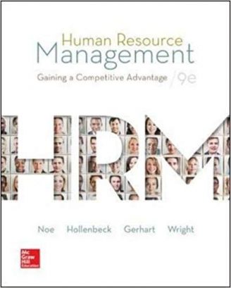Noe - Human Resource Management - 9th Edition Test Bank
