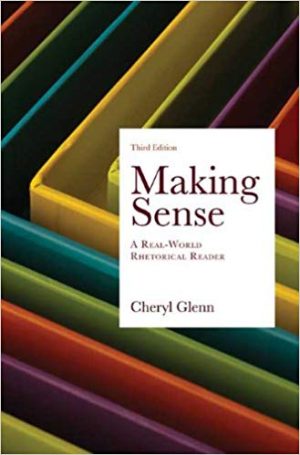 Official Test Bank for Making Sense by Glenn 3rd Edition