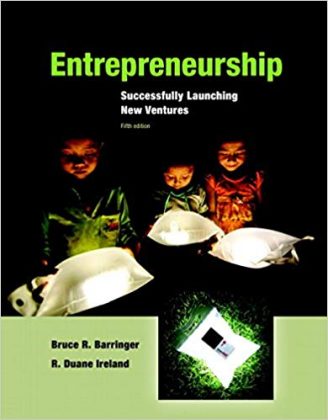Official Test Bank for Entrepreneurship Successfully Launching New Ventures by Barringer 5th Edition