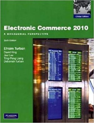 Electronic Commerce 2010 Turban. test bank questions