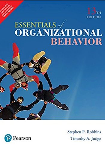 Essentials of Organizational Behavior Robbins. test bank